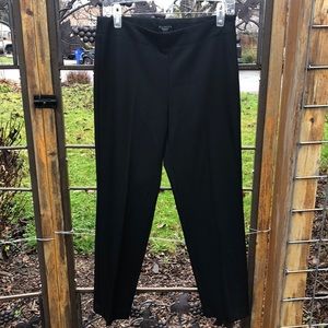 Talbots classic side zip polyester blend work pants size 6P